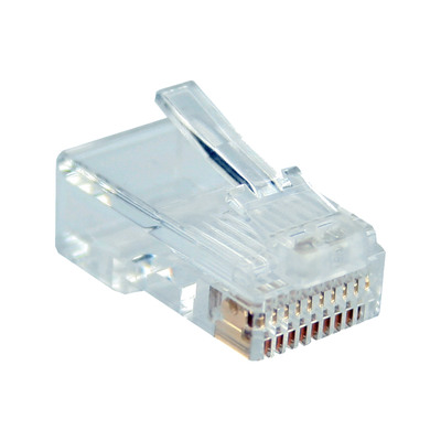 InLine® Modularstecker, 10P10C zum Crimpen (Westernstecker) auf Flachkabel, 10er von InLine®