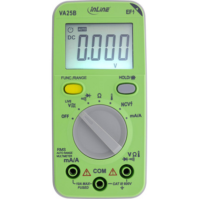 InLine® Multimeter mit Auto-Range, Pocketformat von InLine®