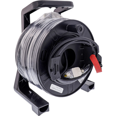 InLine® Netzwerk-Kabeltrommel IP67 Outdoor PUR Harting, Cat.6A S/FTP, 50m von InLine®