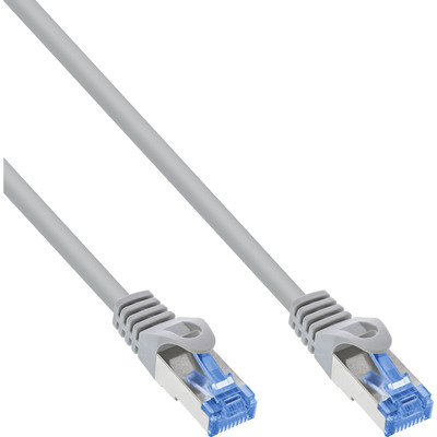 InLine® Patchkabel, Cat.6A, S/FTP, TPE flexibel, grau, 10m von InLine®