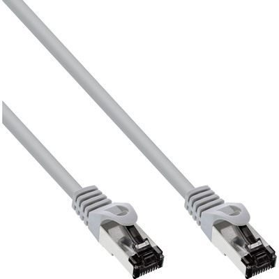 InLine® Patchkabel, S/FTP (PiMf), Cat.8.1, 2000MHz, halogenfrei, grau, 2m von InLine®