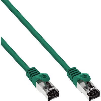 InLine® Patchkabel, S/FTP (PiMf), Cat.8.1, 2000MHz, halogenfrei, grün, 2m von InLine®