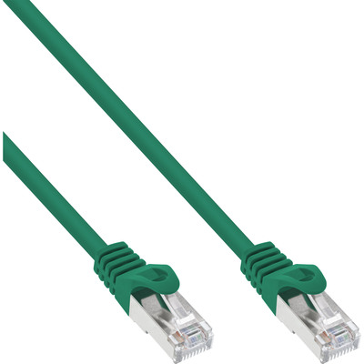 InLine® Patchkabel, SF/UTP, Cat.5e, grün, 2m von InLine®