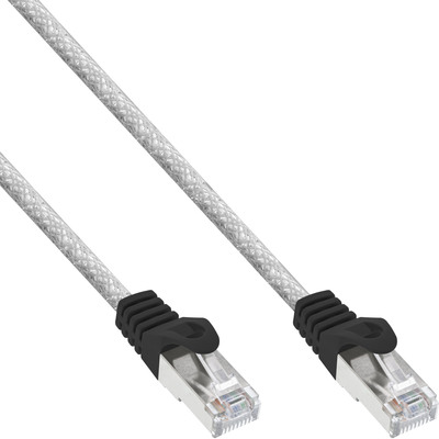 InLine® Patchkabel, SF/UTP, Cat.5e, transparent, 3m von InLine®