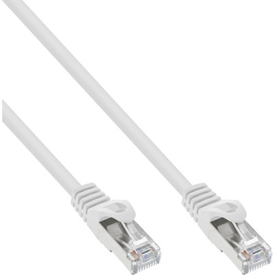 InLine® Patchkabel, SF/UTP, Cat.5e, weiß, 2m von InLine®
