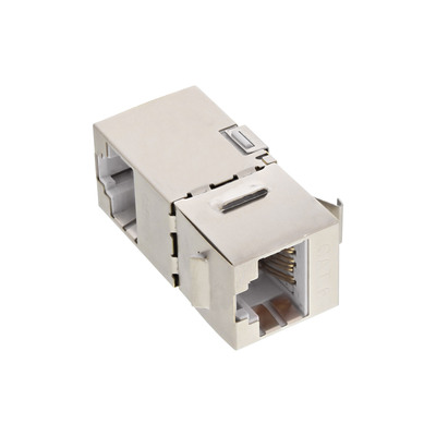 InLine® RJ45 Buchse / Buchse Einsatz gewinkelt 90°, SNAP-In, Cat.6 STP von InLine®