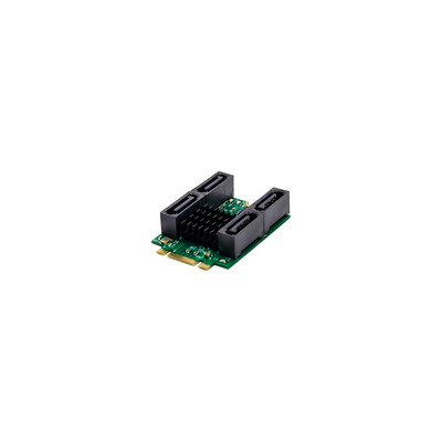 InLine® Schnittstellenkarte M.2 Key B+M zu 4x SATA Stecker, RAID, HyperDuo von InLine®