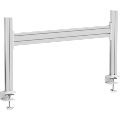 InLine® Slatwall Tischhalterung, Panel Aluminium 1m inkl. 2 Stützen 0,43m von InLine®