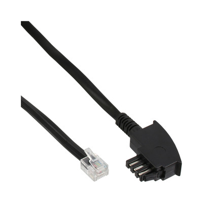 InLine® TAE-N Anschlusskabel, TAE-N zu RJ11 (6P4C), 15m von InLine®