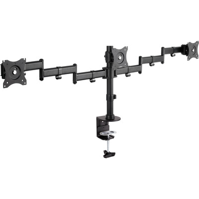 InLine® Tischhalterung für 3x TFT/LCD/LED bis 68cm (27), max. 3x8 kg von InLine®