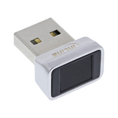 InLine® USB Fingerabdruck Scanner, Windows Hello kompatibel von InLine®