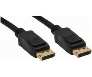 InLine DisplayPort Kabel 2.0 m, vergoldete Kontakte, schwarz von InLine®