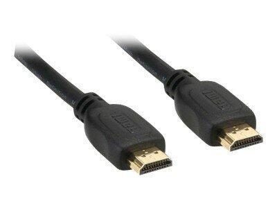 InLine HDMI Kabel 1.0 m, vergoldete Kontakte, schwarz von InLine®