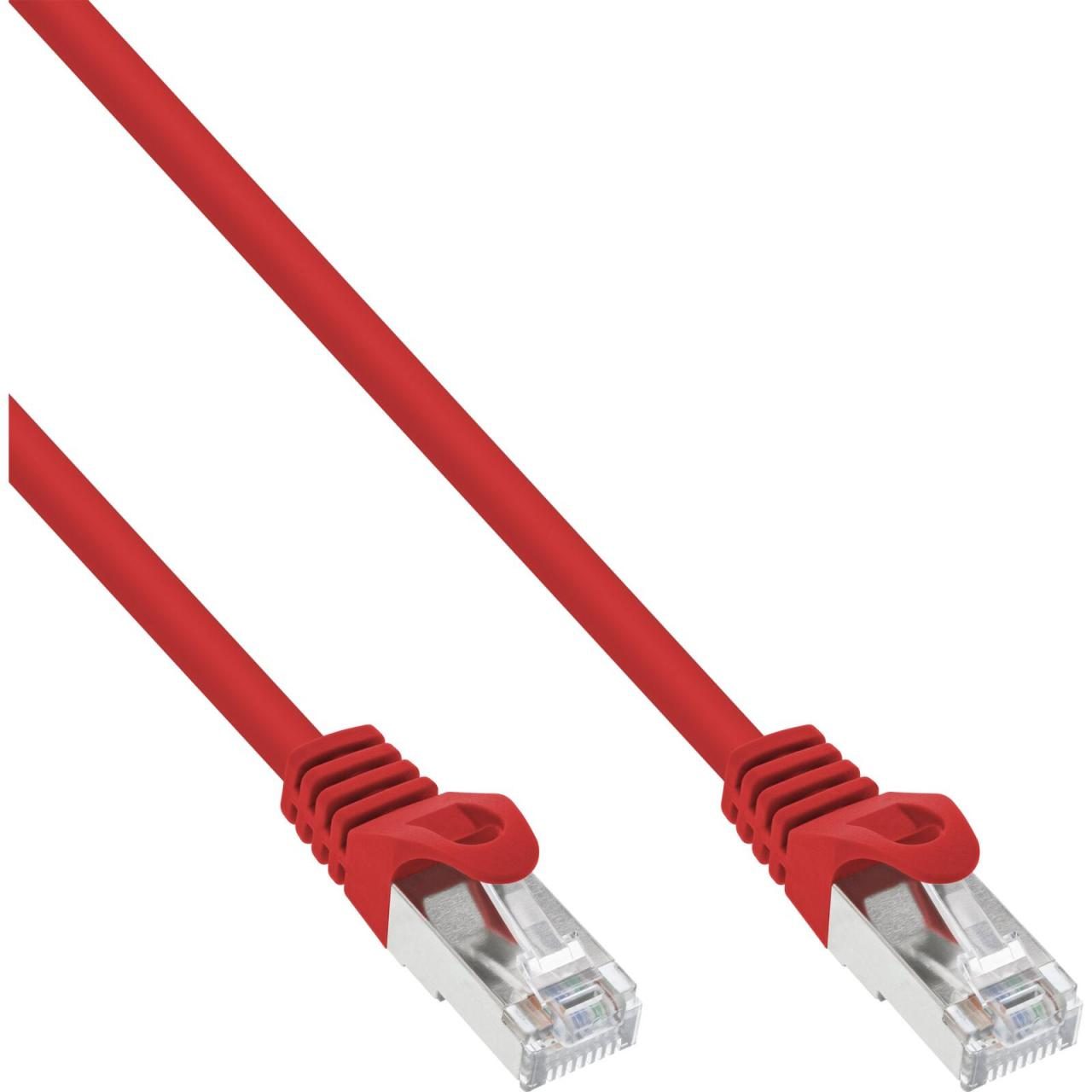 InLine Netzwerk-Kabel 0,50m rot von InLine®