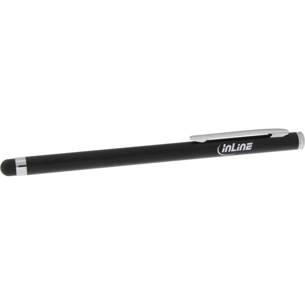 InLine Stylus, Stift für Touchscreens von Smartphone und Tablet, schwarz von InLine®