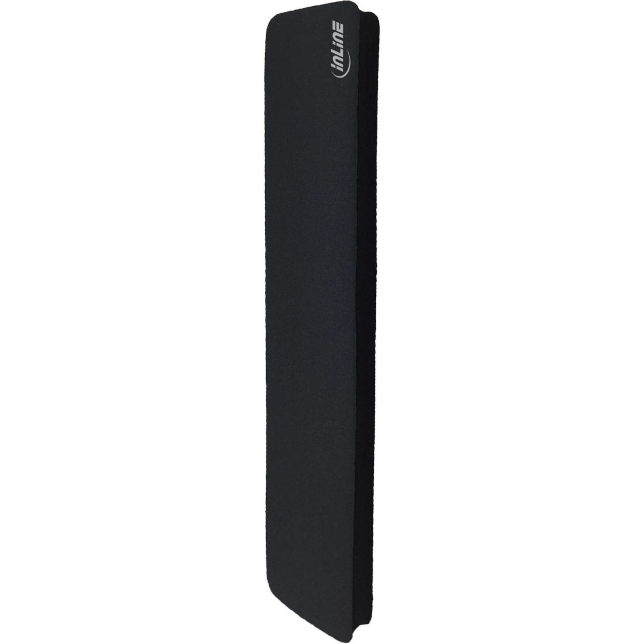 InLine Tastatur-Pad M, schwarz, Handballenauflage, 360x70x18mm von InLine®