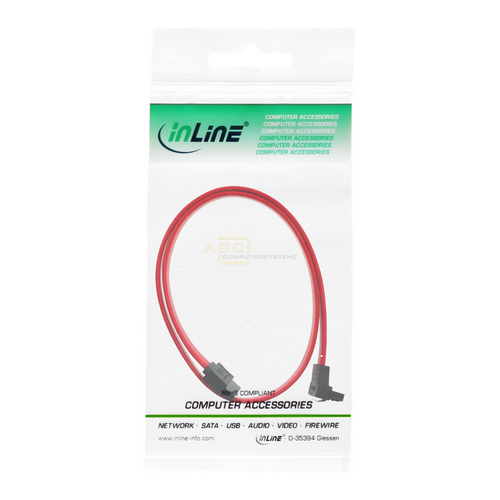 SATA Anschlusskabel intern * 50cm abgewinkelt von InLine®