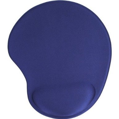 4 Stück InLine® Maus-Pad, blau, mit Gel Handballenauflage, 230x205x20mm von InLine