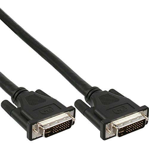 DVI-I Kabel - digital/analog - 24+5 Stecker/Stecker - Dual Link - ohne Ferritte - 0,3m - Bulk von InLine