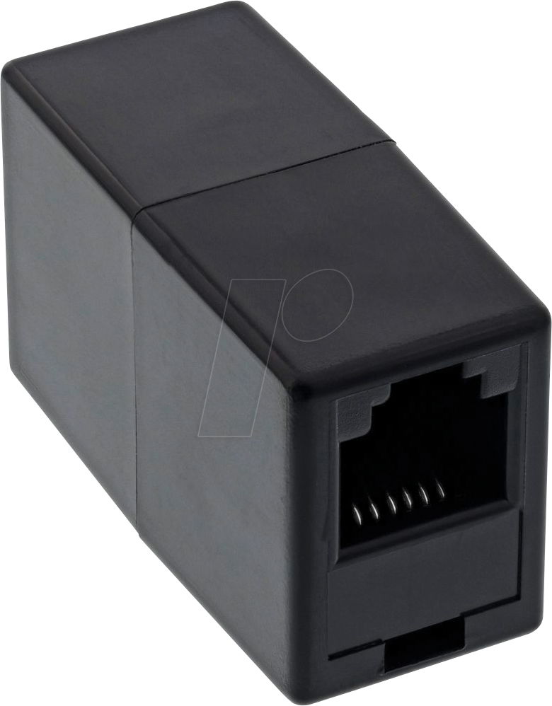 INL 69999C - Modular Kupplung, RJ11 (6P4C) Buchse / Buchse von InLine