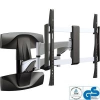 INLINE - Befestigungskit (Wandbefestigung) für LCD-/LED/TFT/Plasmafernseher - Schwarz - Bildschirmgröße: 81 - 152 cm (32 - 152,40cm (60)) - Montageschnittstelle: 600 x 400 mm (23110B) von InLine