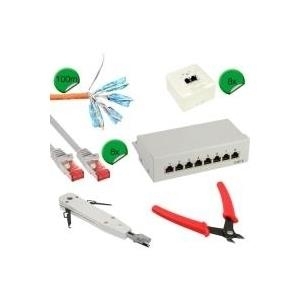 INLINE Cat.6 Network Installation Kit - Speicher-Installationskit von InLine