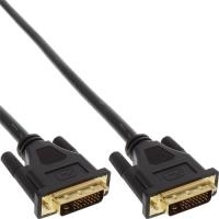 INLINE DVI-D Kabel PREMIUM 5m InLine DVI-D Kabel PREMIUM vergoldete Stecker Dual Link digital 24+1 St/St schwarz 5m (17775P) von InLine