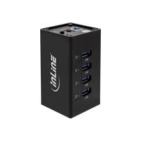 INLINE - Hub - 4 x SuperSpeed USB 3.0 - Desktop von InLine