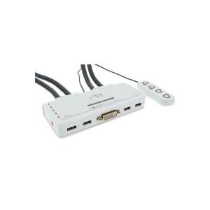 INLINE - KVM-/Audio-/USB-Switch - 4 x KVM/Audio/USB - 1 lokaler Benutzer - Desktop INLINE - KVM-/Audio-/USB-Switch - 4 x KVM/Audio/USB - 1 lokaler Benutzer - Desktop von InLine
