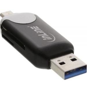 INLINE - Kartenleser (SDXC, microSDXC) - USB 2.0 von InLine