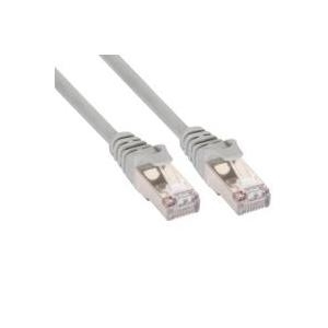 INLINE - Patch-Kabel - RJ-45 (M) - RJ-45 (M) - 10,0m - SFTP - CAT 5e - Grau (72500) von InLine