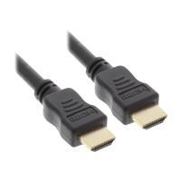 INLINE Premium - HDMI mit Ethernetkabel - HDMI (M) bis HDMI (M) - 5 m - Dreifachisolierung - Schwarz - 4K Unterstützung von InLine