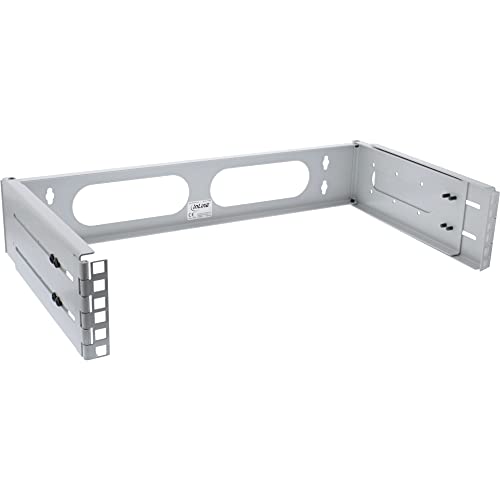 InLine® 19" Rack zur Wandmontage, 2HE, 24-40cm Tiefe, grau von InLine