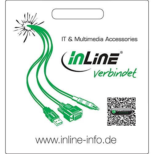 InLine® 22311W Tragetasche "...verbindet", schwarz von InLine