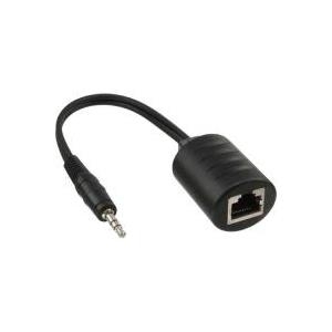 InLine® Audio über RJ45 passiv, 2x Klinke 3,5mm Stecker / RJ45 Buchse, max. 50m, 2er Pack (89002) von InLine