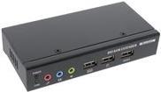 InLine® DVI USB KVM Extender, Verlängerung über UTP, mit Audio, bis 50m (61640) von InLine