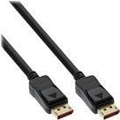 InLine® DisplayPort 1.4 Kabel, 8K4K, schwarz, vergoldete Kontakte, 3m (17203P) von InLine