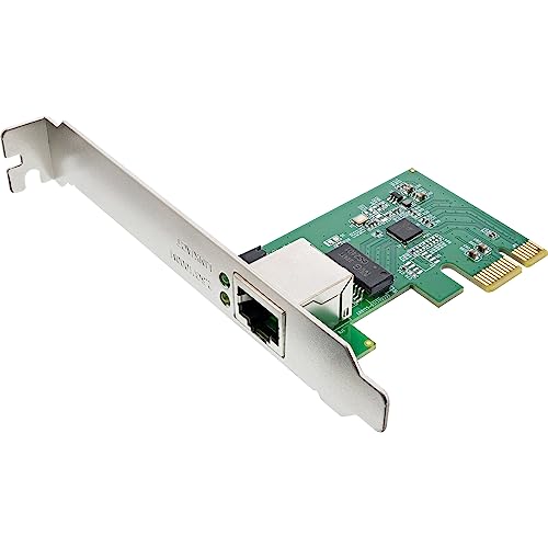 InLine® Gigabit Netzwerkkarte, 1x RJ45 2.5GBit/s, PCIe x1, inkl. Low Profile Slotblech von InLine