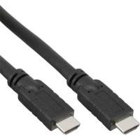InLine® HDMI Kabel, High Speed HDMI® Cable, St/St, schwarz, 15m (17615E) von InLine