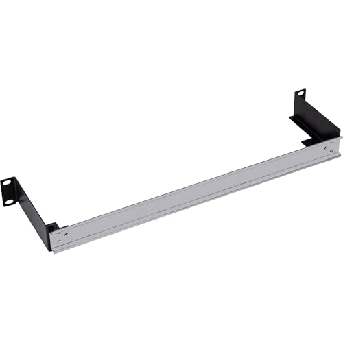 InLine® Hutschiene zum Einbau in 19", 1HE, horizontaler oder vertikaler Einbau, 19106C von InLine