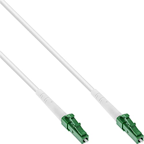 InLine® LWL Simplex Kabel, FTTH, LC/APC 8° zu LC/APC 8°, 9/125µm, OS2, 2m von InLine