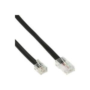 InLine® Modularkabel, RJ45 zu RJ11 St/St, 4adrig, 6m (18866) von InLine