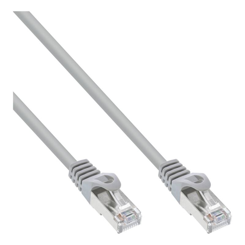 InLine® Patchkabel, F/UTP, Cat.5e, grau, 1m von InLine