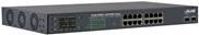 InLine® PoE++ Gigabit Netzwerk Switch 16 Port, 1GBit/s, 2xSFP, 48,30cm (19), Metall, Lüftersteuerung, mit Display, Passwortschutz, 300W (32316P) von InLine