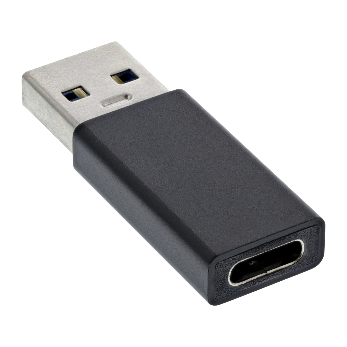InLine® USB 3.2 Gen.2 Adapter USB-A Stecker auf USB Typ-C Buchse von InLine