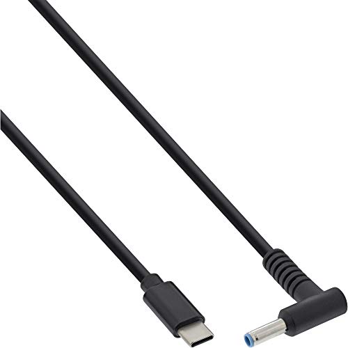 InLine® USB Typ-C zu HP Notebook (rund/klein) Ladekabel, 2m von InLine