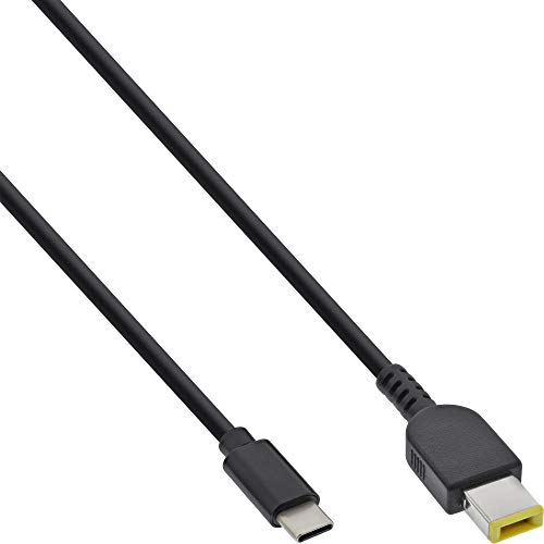 InLine® USB Typ-C zu Lenovo Notebook (rechteckig) Ladekabel, 2m von InLine
