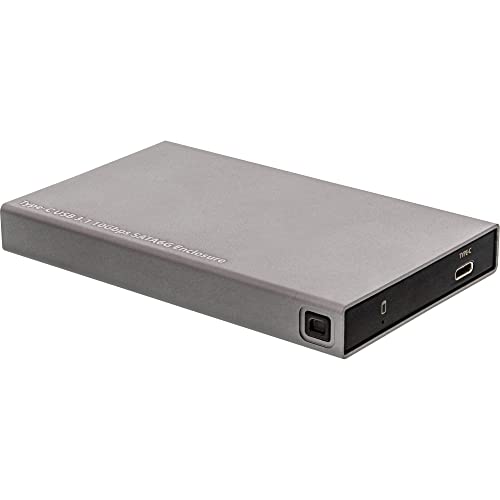 InLine 00031A USB 3.1 Gehäuse für 6,35cm (2,5") 6G SATA-Festplatte / SSD, USB Typ-C Buchse von InLine