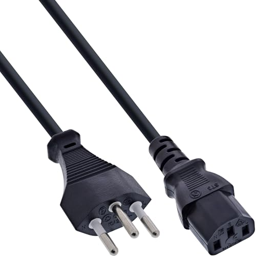 InLine 16652C Netzkabel, Netzstecker Schweiz auf Kaltgerätestecker C13, 1,8m InLine 16652C Netzkabel, Netzstecker Schweiz auf Kaltgerätestecker C13, 1,8m von InLine