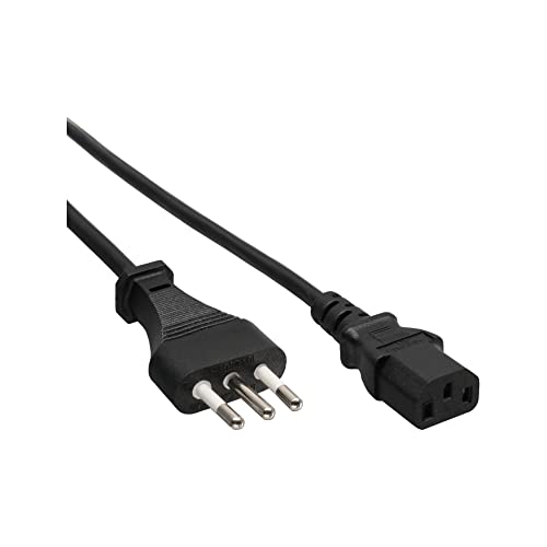 InLine 16653I Netzkabel, Netzstecker Italien auf Kaltgerätestecker C13, 3m InLine 16653I Netzkabel, Netzstecker Italien auf Kaltgerätestecker C13, 3m von InLine